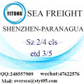 Shenzhen-Hafen LCL Konsolidierung, Paranagua